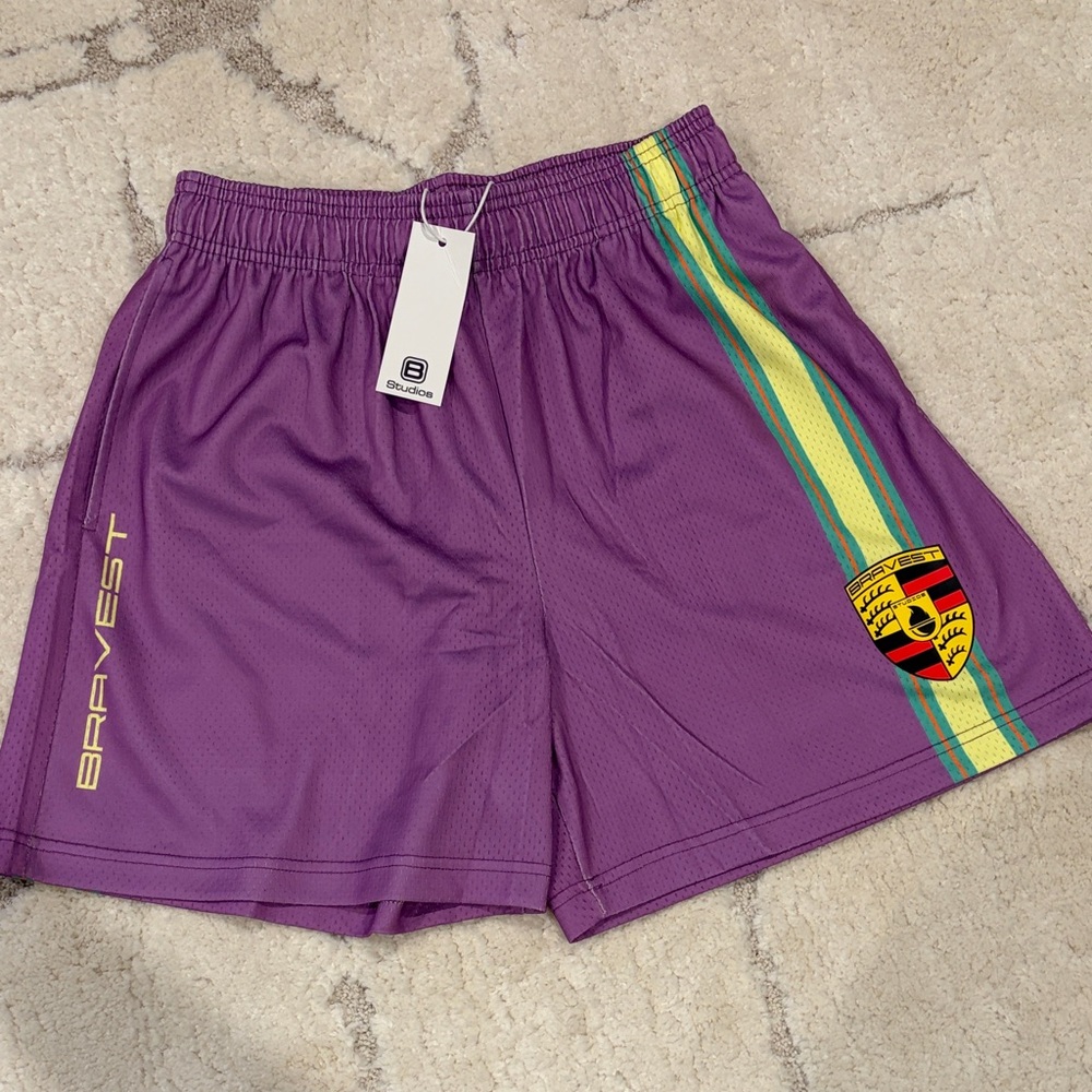 Bravest Studios Shorts - Purple Porsche Colorway